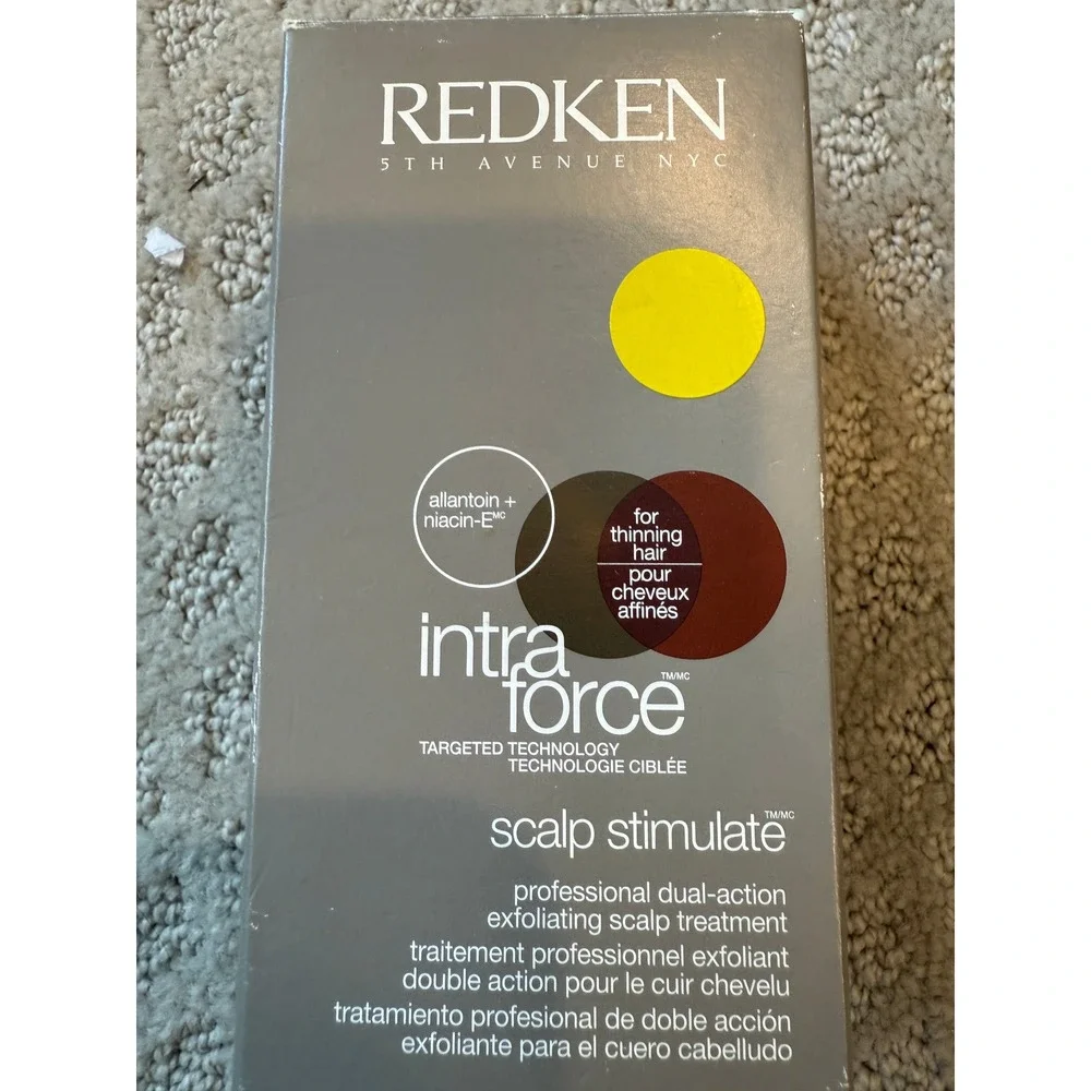 NEW Redken Intra force scalp Stimulate For Thinning‎ Hair box of 6